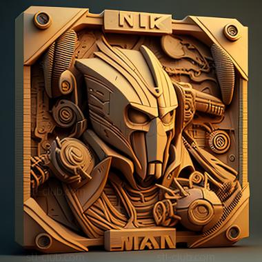 3D модель Сент-Хокен игра (STL)